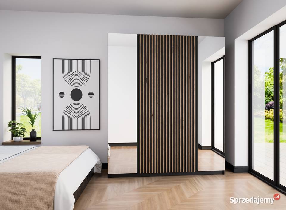 Wysoka szafa z lamelami 4 kolory do wyboru z Toruń