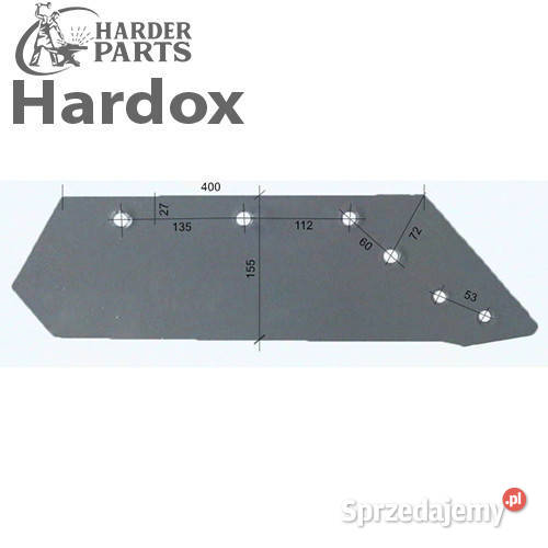 Lemiesz 14 na 300hektarów HARDOX 622134P do sprzedam