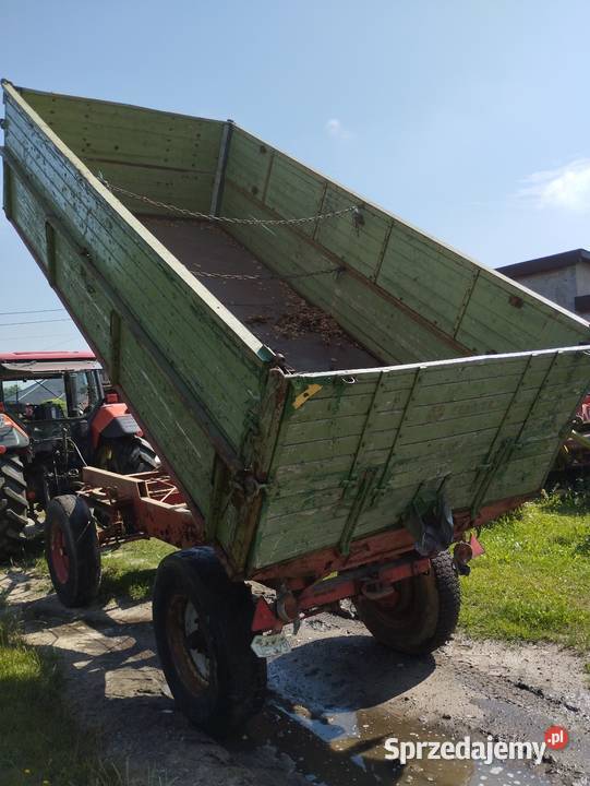 Przyczepa wywrotka 8 tonowa 3 strony