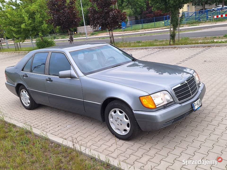 MercedesBenz 300 SE w140 USA zamiana zmieniarka CD Poznań