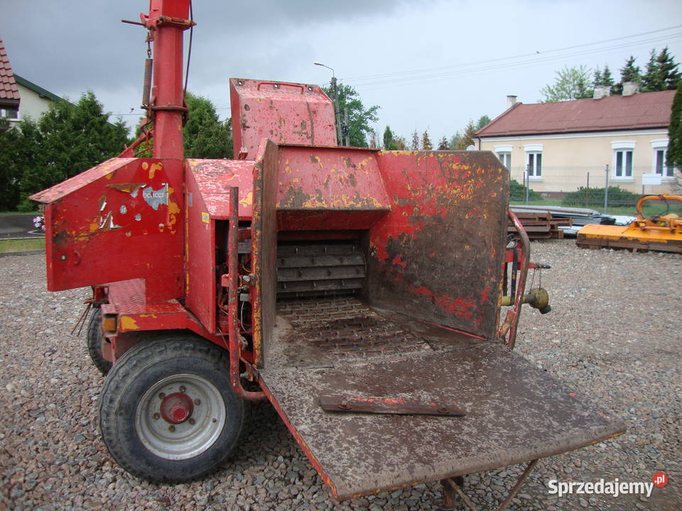 Biber 7 rębak rozdrabniacz bębnowy Leśnictwo Czaplinek