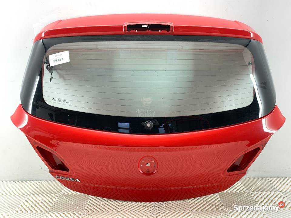 KLAPA TYŁ Z50S OPEL CORSA E Hatchback Power Red
