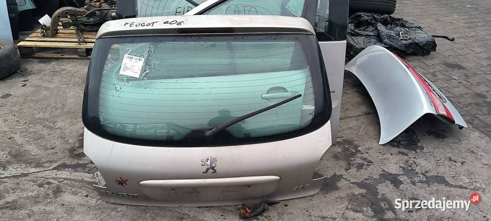 KLAPA PEUGEOT 206 osobowe Lipno