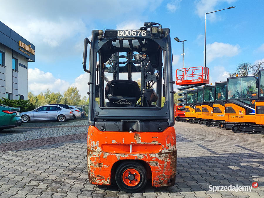 Wózek widłowy elektryczny Linde E1602 16 t hilo Kęty