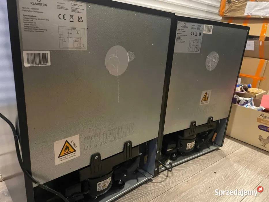 Lodówka Klarstein 60L Beersafe XL Dwie sztuki 47cm Łódź sprzedam