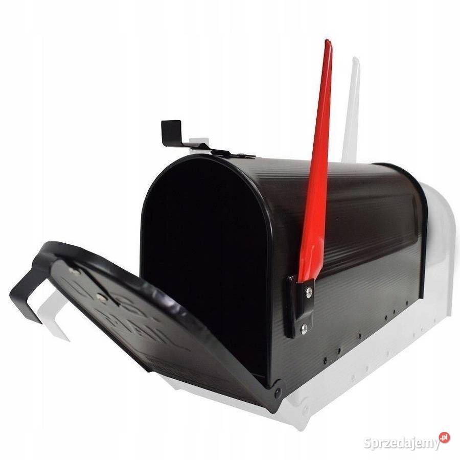 Skrzynka pocztowa amerykańska czarna