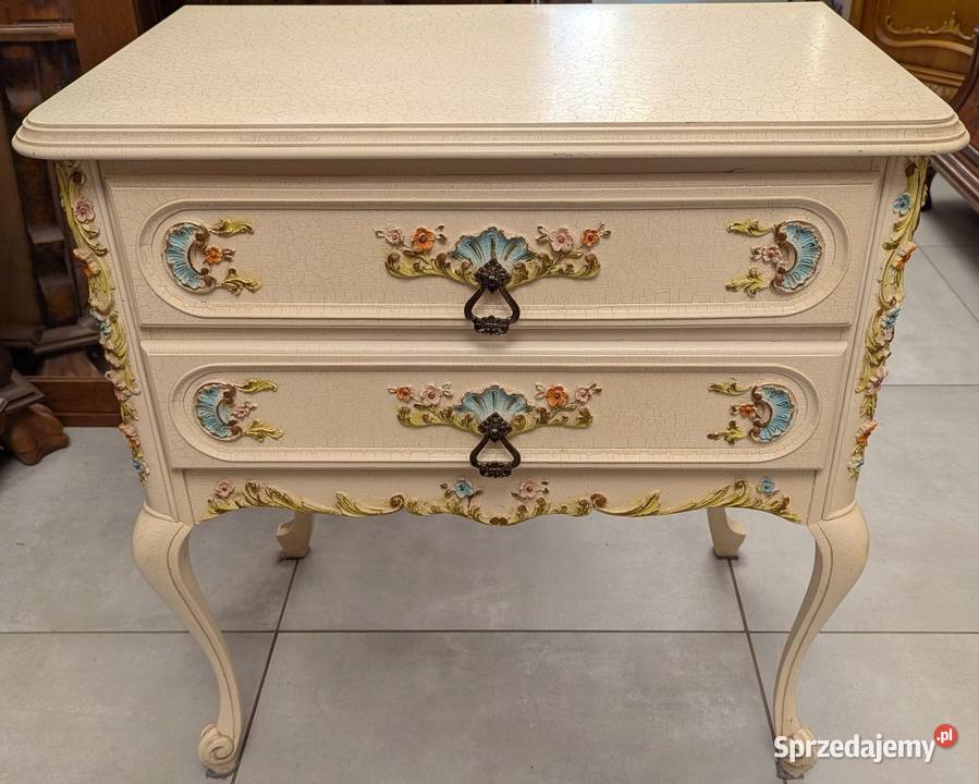 Piękna komoda ludwikowska ecrusklep Dąbrowa Dąbrowa Górnicza