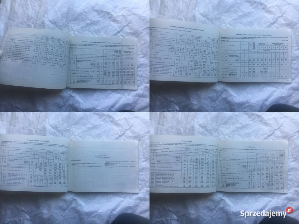 Katalog Nakładów Rzeczowych 721 Maszyny i wielkopolskie