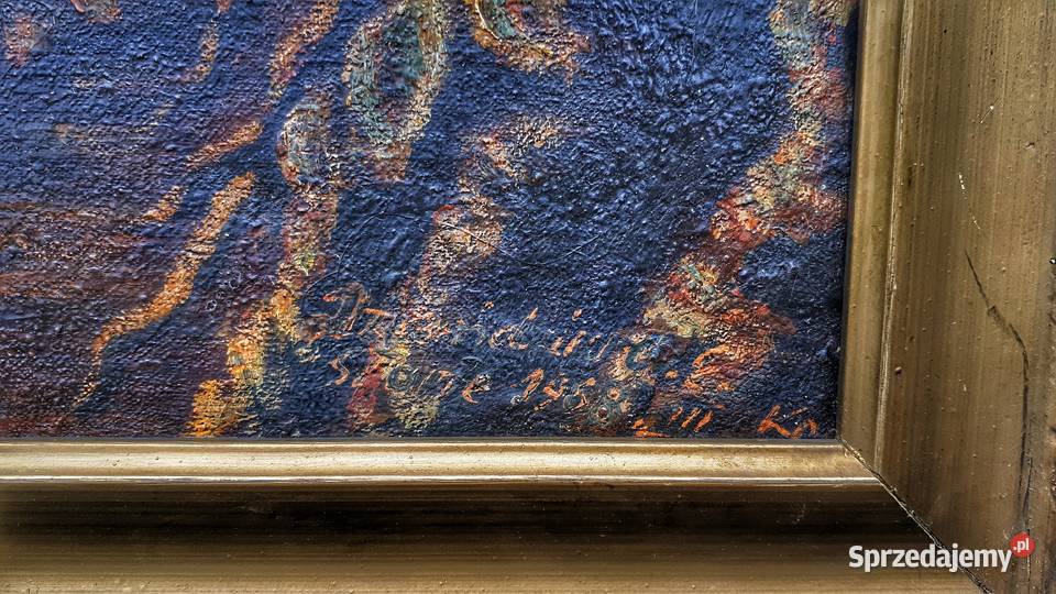 Obraz olejny płótno Malarstwo Lwówek Śląski