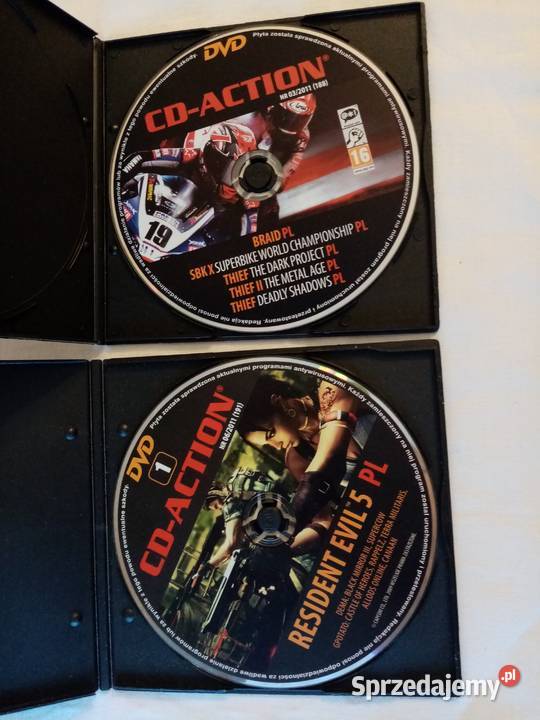 Pełne wersje Resident Evil 5 i trylogii Thief lektor śląskie Katowice