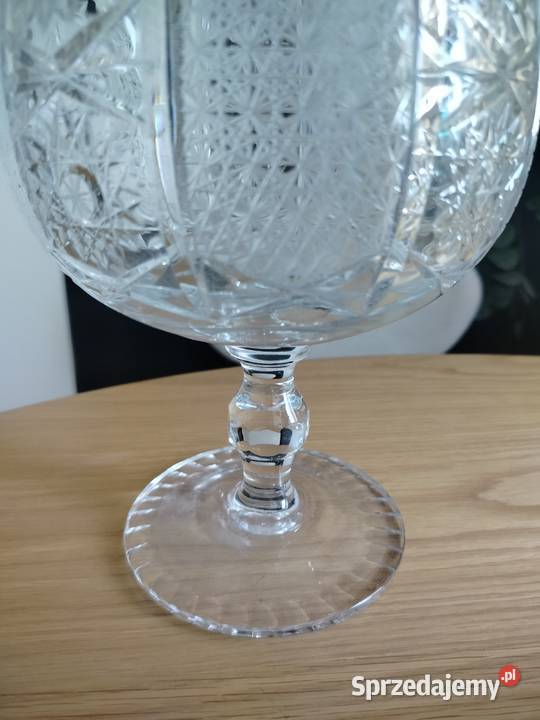 Duży kryształowy kielich Antyki, Sztuka, Kolekcje