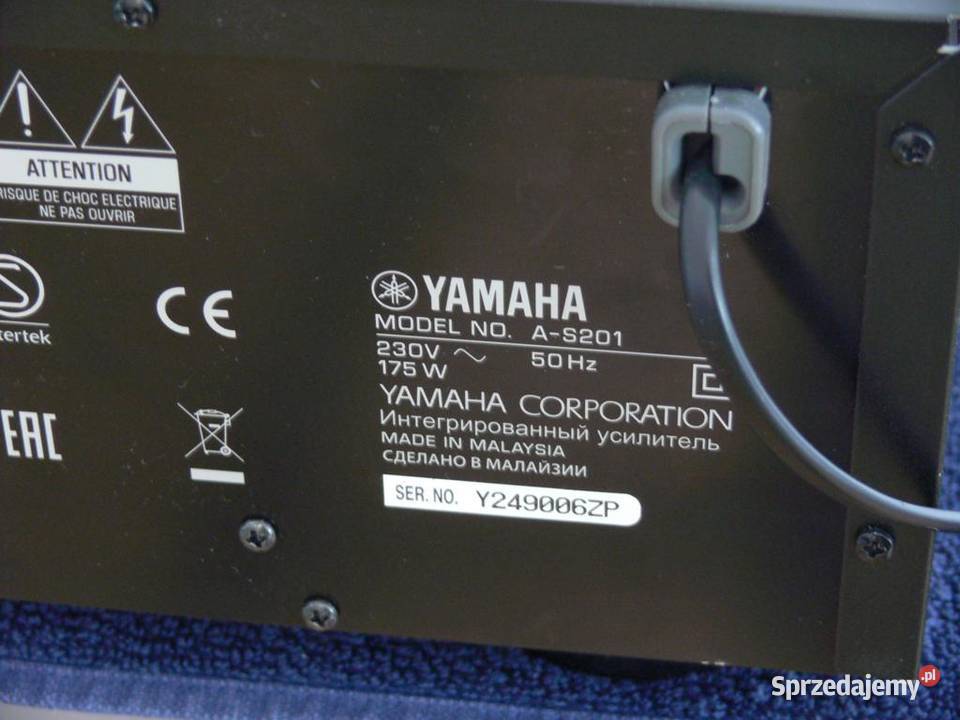 Wzmacniacz Yamaha AS201 sprawny 2 x 100 wat Elektronika