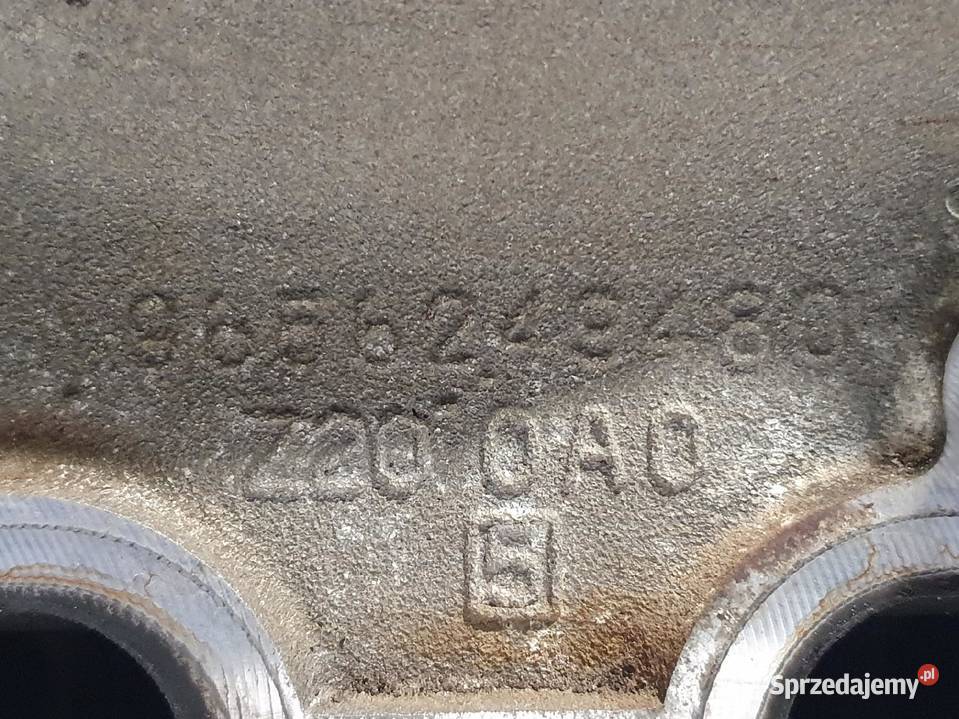 GŁOWICA CYLINDRÓW Peugeot 207 14 16V 9656249480 Chełm