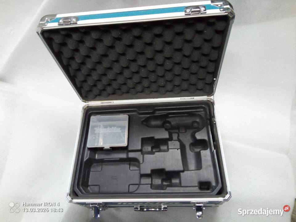 Makita wkrętarka skrzynka opakowanie skrzynka Przemyśl