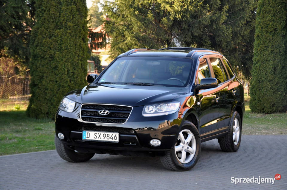 Hyundai Santa Fe 22CRDi155SkóryKlimatronikGrzane autoalarm Santa Fe Ostrów Mazowiecka