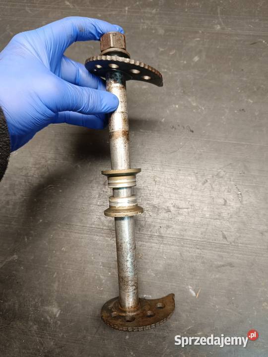 Oś ośka koło tył napinacz dystans koła części Gołaczewy