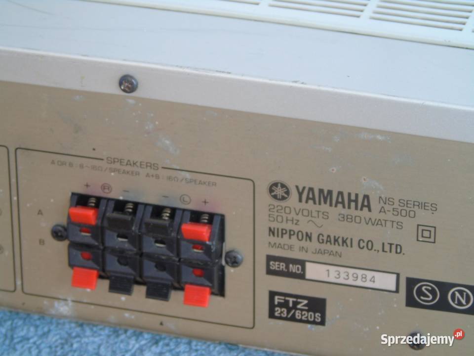 Japoński wzmacniacz Yamaha A500 mocny 380 wat Jasło