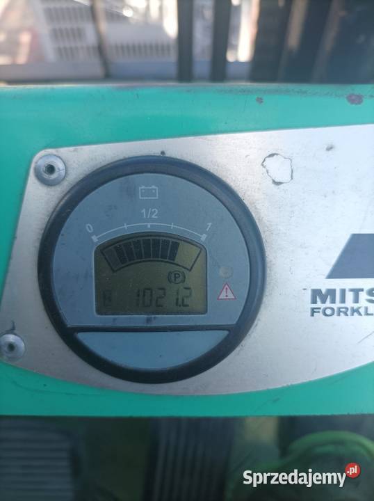 Wózek widłowy Mitsubishi EFB10A 30016UDZWIG 1200 Nowy Tomyśl