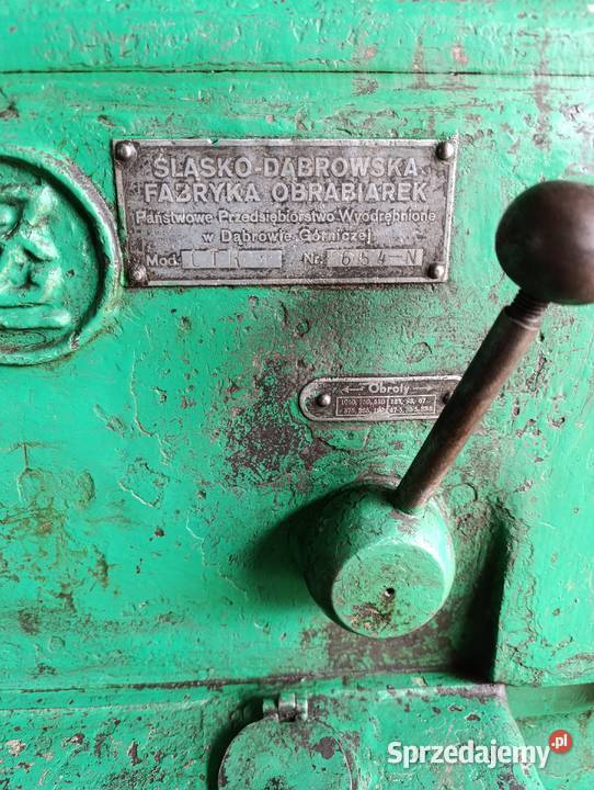 Tokarka do metalu starodawna CTR 654N obrabiarka Kielce