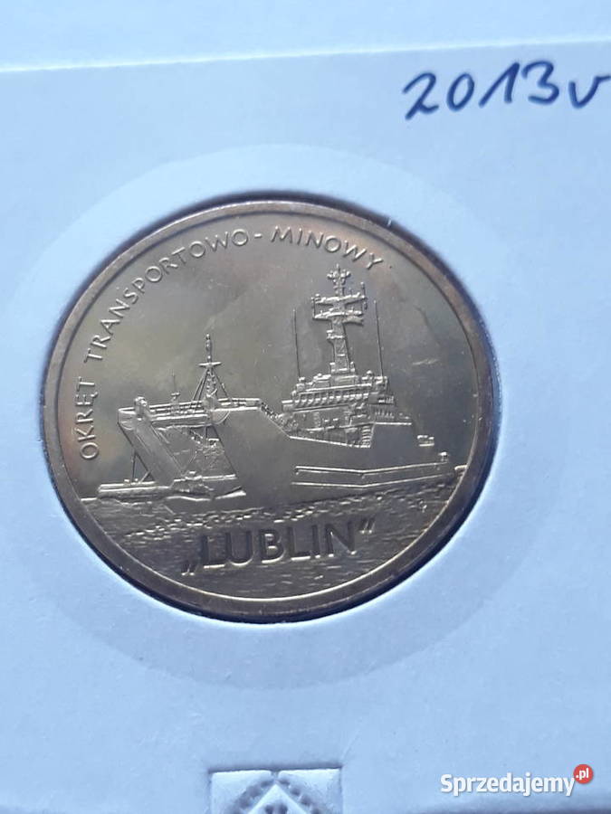 2 Okręt Transportowo Minowy Lublin 2013 rUNC Kolekcje Konin
