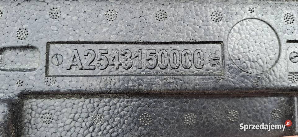 MERCEDES GLC W254 X254 ABSORBER ZDERZAKA TYŁ Bieleń