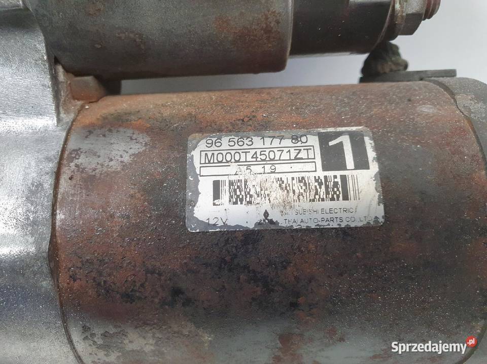 Peugeot 1007 14 8V ROZRUSZNIK 9656317780 Janów