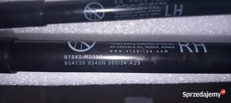 Kia Sportage Siłowniki klapy bagażnika Pozostałe Motoryzacja Czersk