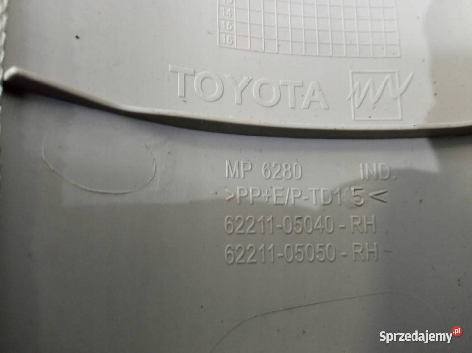 OSŁONA SŁUPKA A B LEWA PRAWA T27 KOMPLET Toyota świętokrzyskie