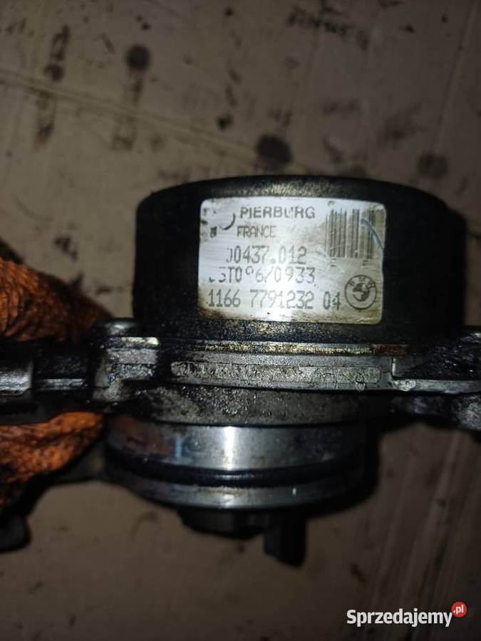 Vacum Pompa Podciśnienia BMW 7791232 E60 E61 E91 Pompy podciśnieniowe Żychlin