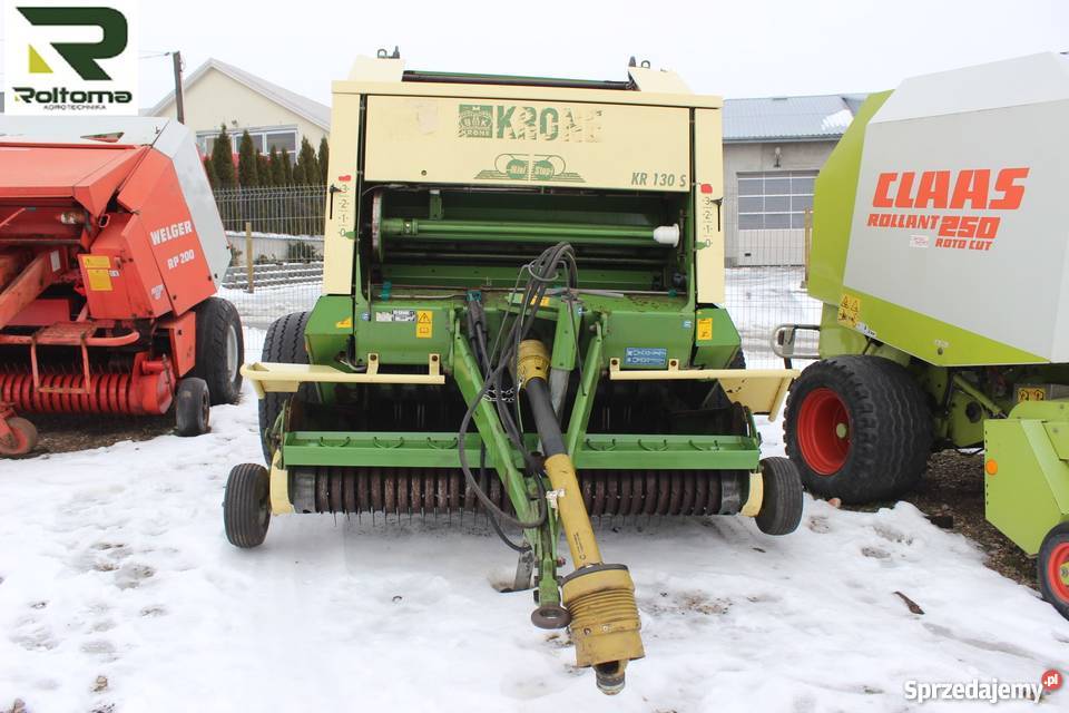 Prasa Krone KR 130 S Owijanie sznurkiem