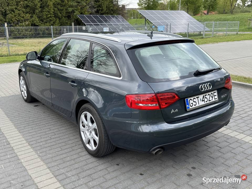 AUDI A4 B8 BENZYNA 20 TFSI 180 6manualna Super Starogard Gdański