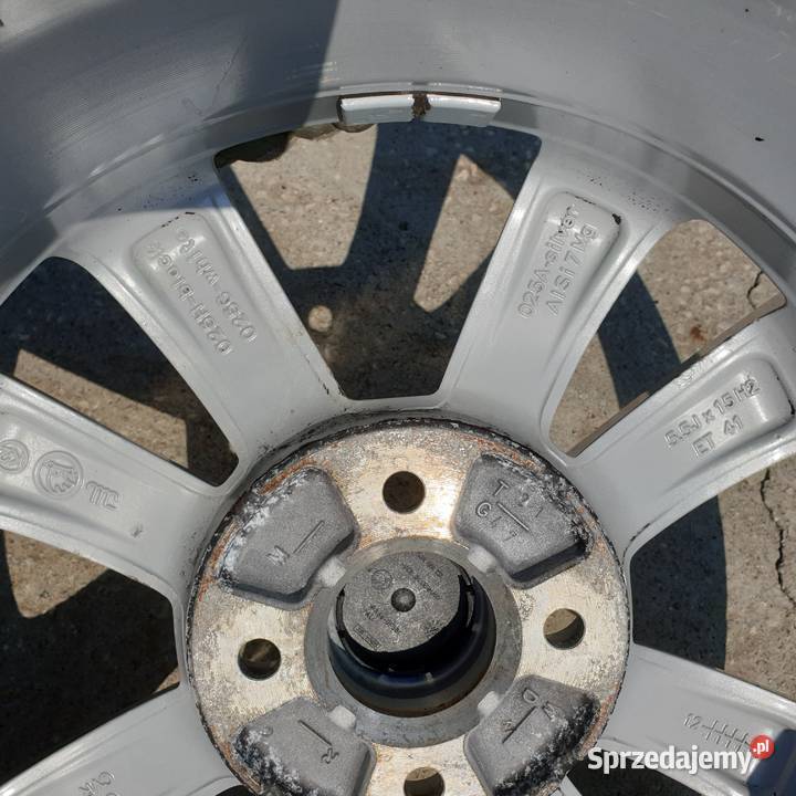 SKODA CITIGO FELGA ALUFELGA 15 1ST601025 osobowe Części samochodowe Łochowice