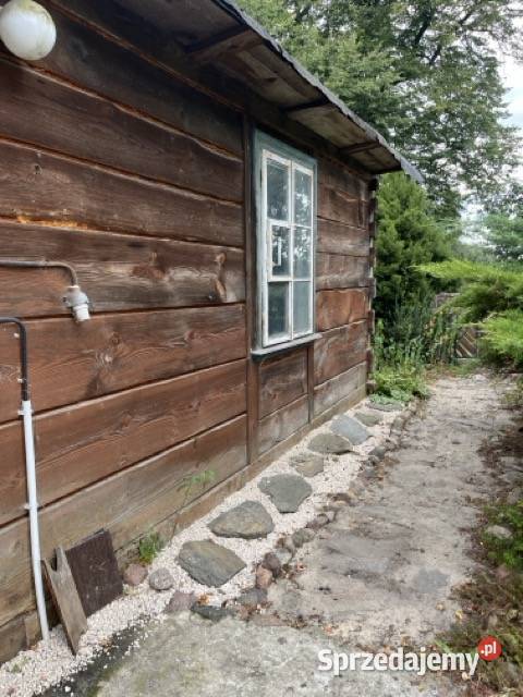 Drewniany dom z bali do przeniesienia Gm mazowieckie Maciejowice