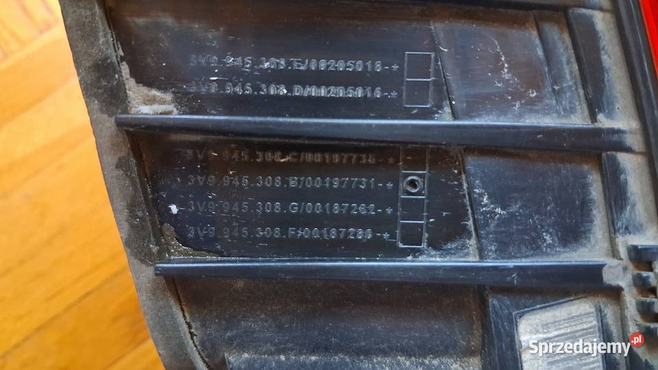 SUPERB 3 Lampy tył KOMPLET Lampy tylne Gorzów Wielkopolski sprzedam