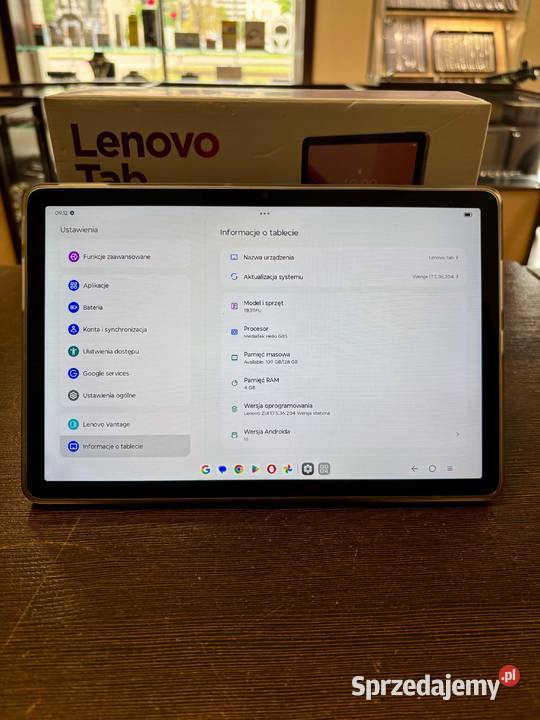 Tablet Lenovo Tab 10 101 4 GB 128 GB szary Elbląg sprzedam