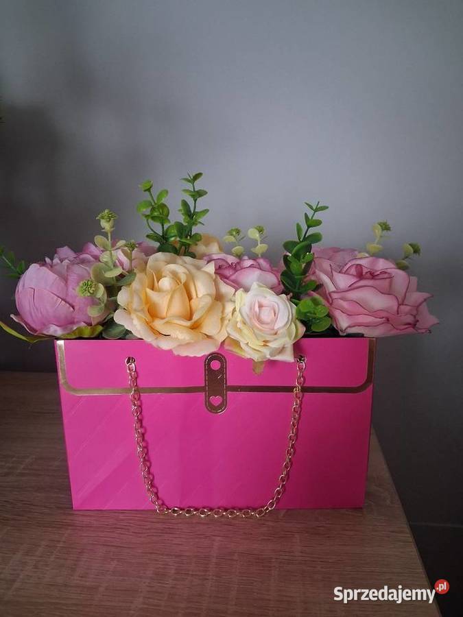 Torebka prezntowa Kompozycje kwiatowe śląskie Żywiec