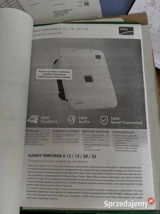 Falownik SMA Sunny Tripower 15 Łódź