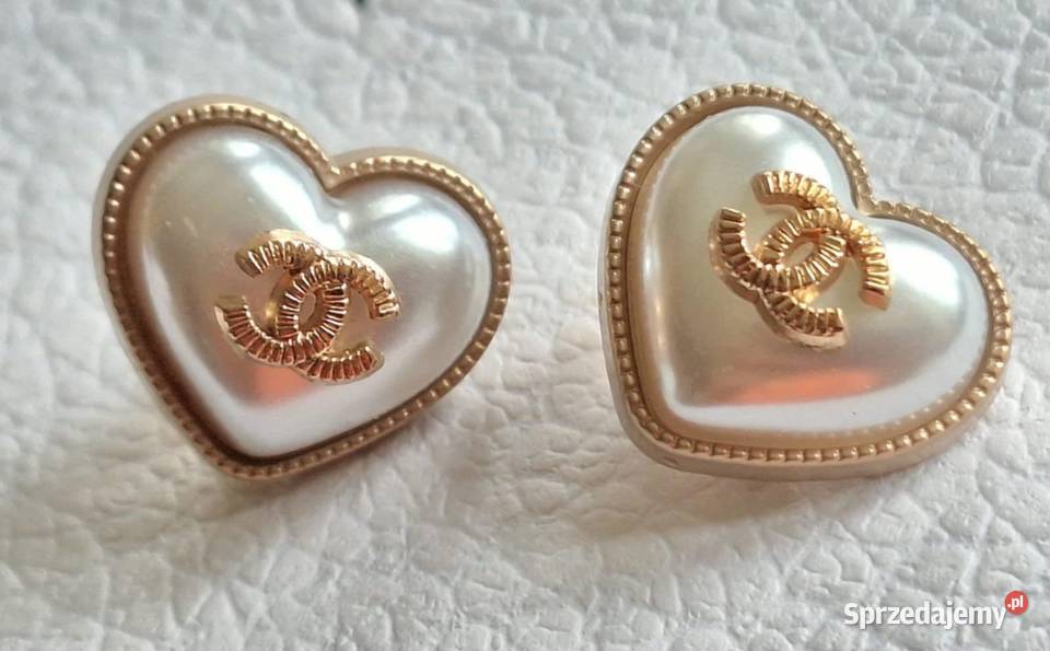 kolczyki Chanelguziki Poznań