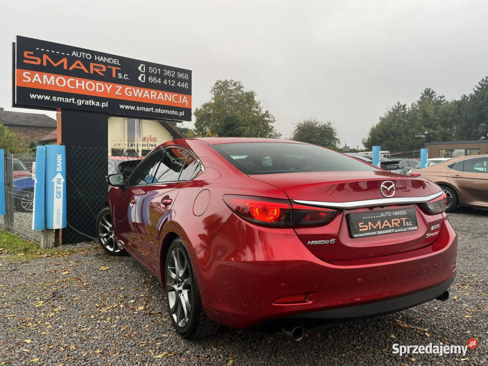 Mazda 6 Salon Navi Kamera BOSE Skóry Jedyna 102 czujnik martwego pola
