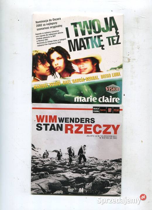 Stan rzeczy I Twoją Matkę Też 2 Filmy DVD