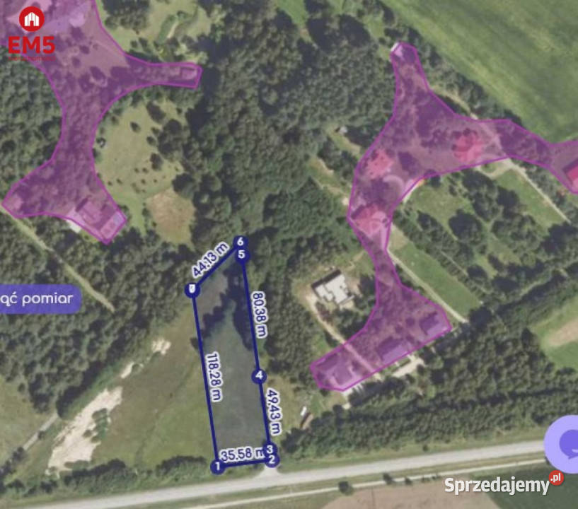 Grunt 13102m2 Klejwy Choroszcz