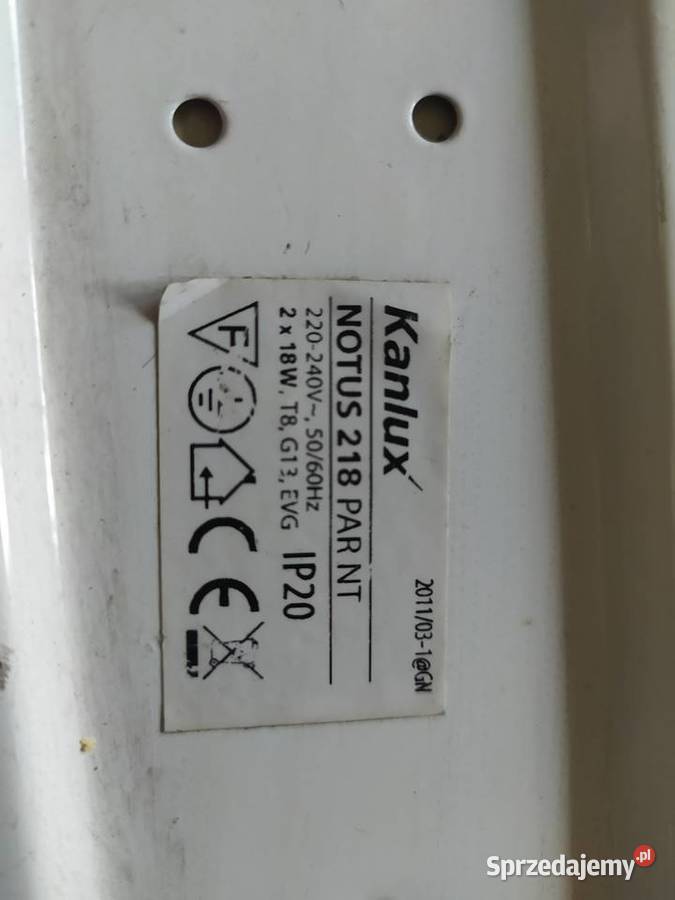 Lampa jarzeniowa biały Września