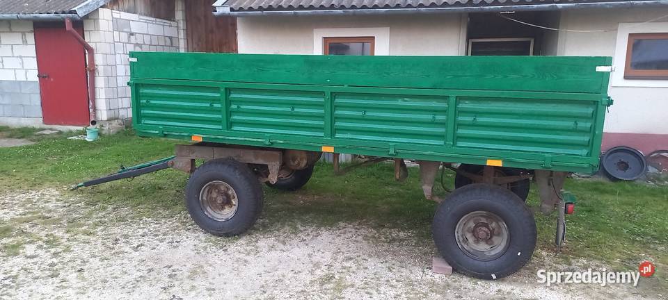Przyczepa sztywna nowe opony zarejestrowana stan Wilkowa sprzedam