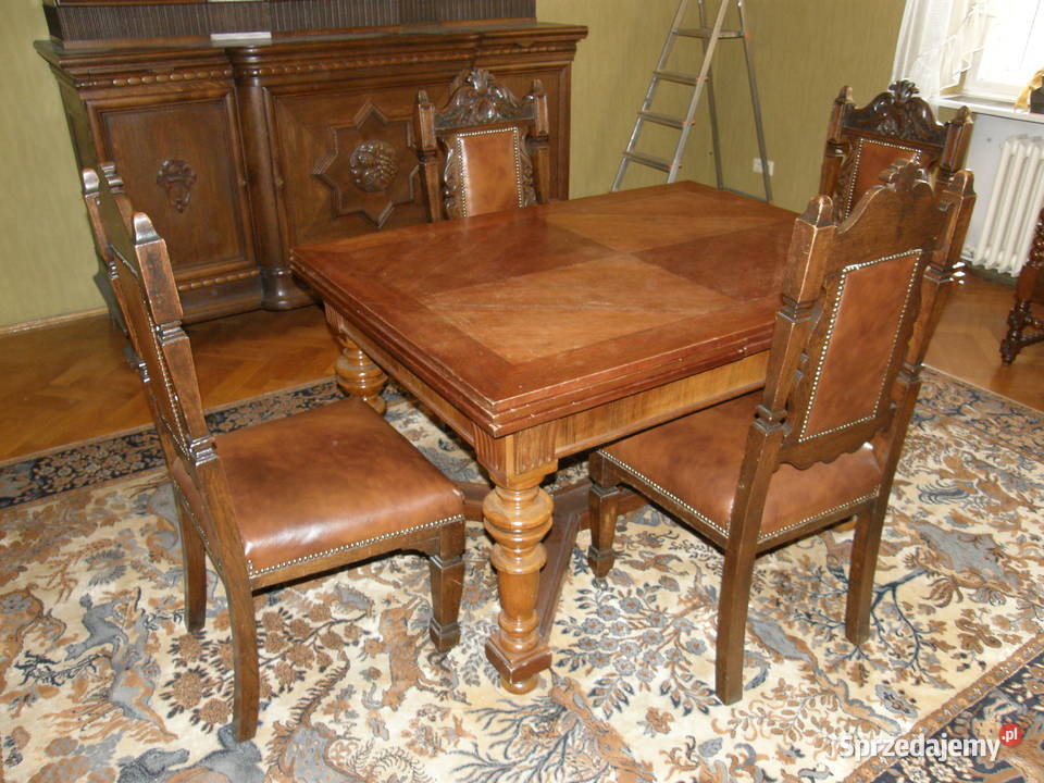 Używane stylowe meble z litego drewna Wrocław