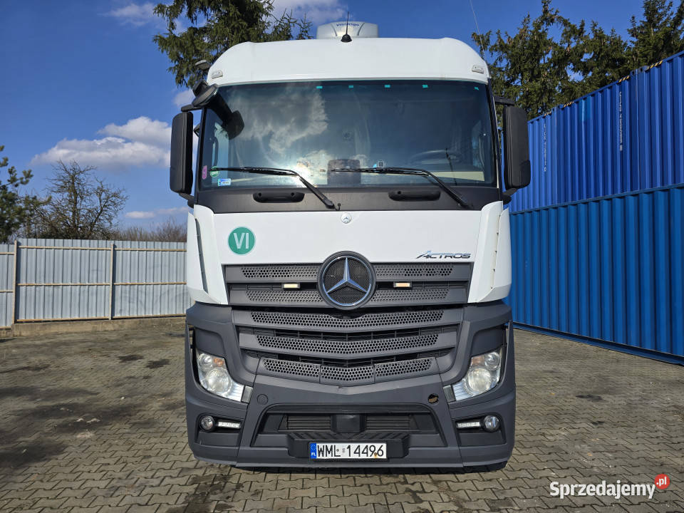 Ciągnik siodłowy MERCEDESBENZ ACTROS 1845 2016 Rok produkcji 2016 Gralewo