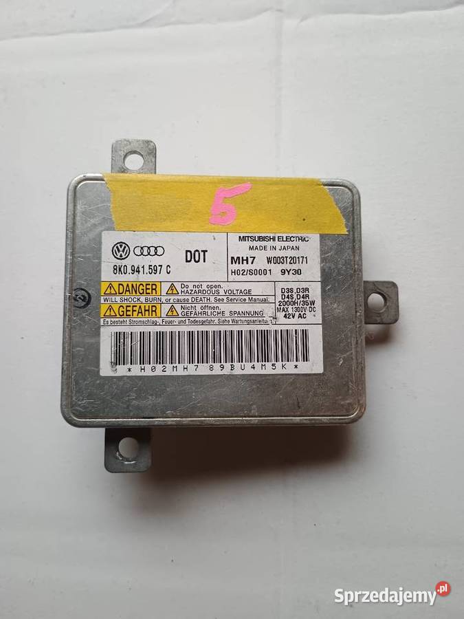PRZETWORNICA Xenon 8K0941597C 8K0941597C VW wielkopolskie Skrzydlewo