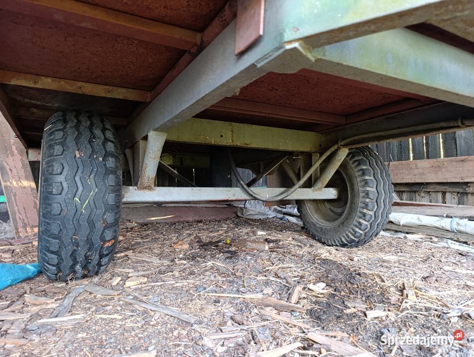 Przyczepka jednoosiowa wywrotka Rosin