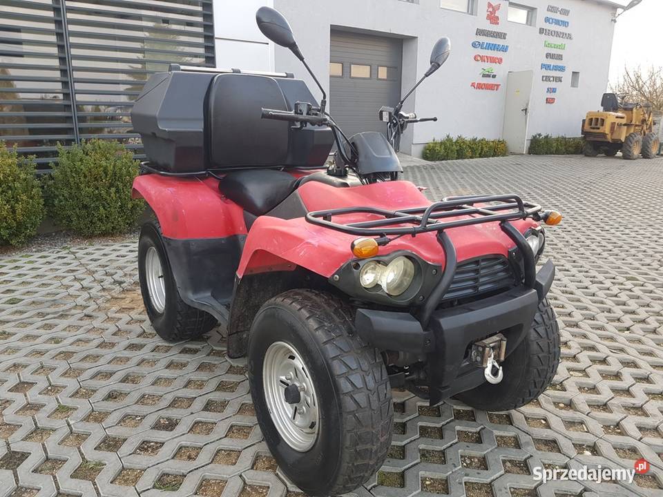 ODES 400 Super Stan Homologacja SERWIS DOSTAWA 400cm3 Wały A