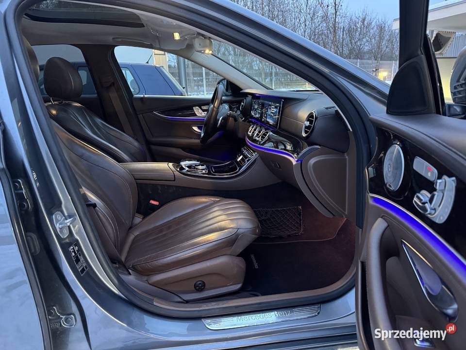 MercedesBenz E220d W213 Virtual Cockpit skórzana tapicerka mazowieckie Warszawa sprzedam