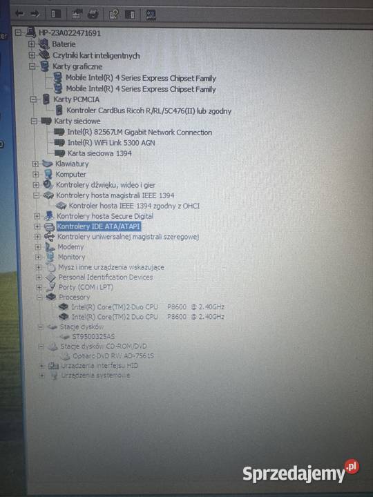 Hp elitebook 6930p C2D 4 gb 500 gb 14 mat dvd śląskie Żory